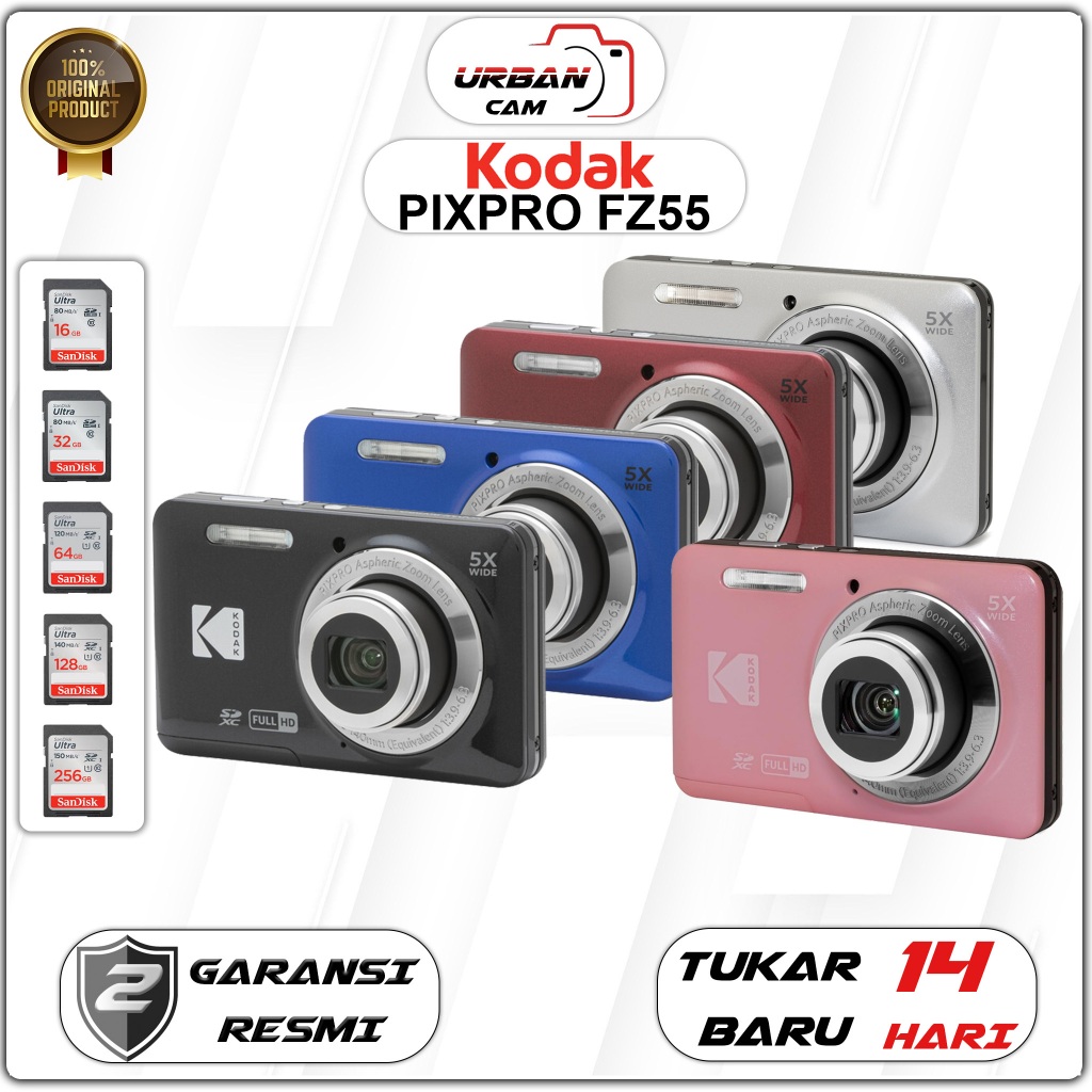 Kodak PIXPRO FZ55 Digital Camera / KODAK PIXPRO FZ 55/ KODAK FZ55