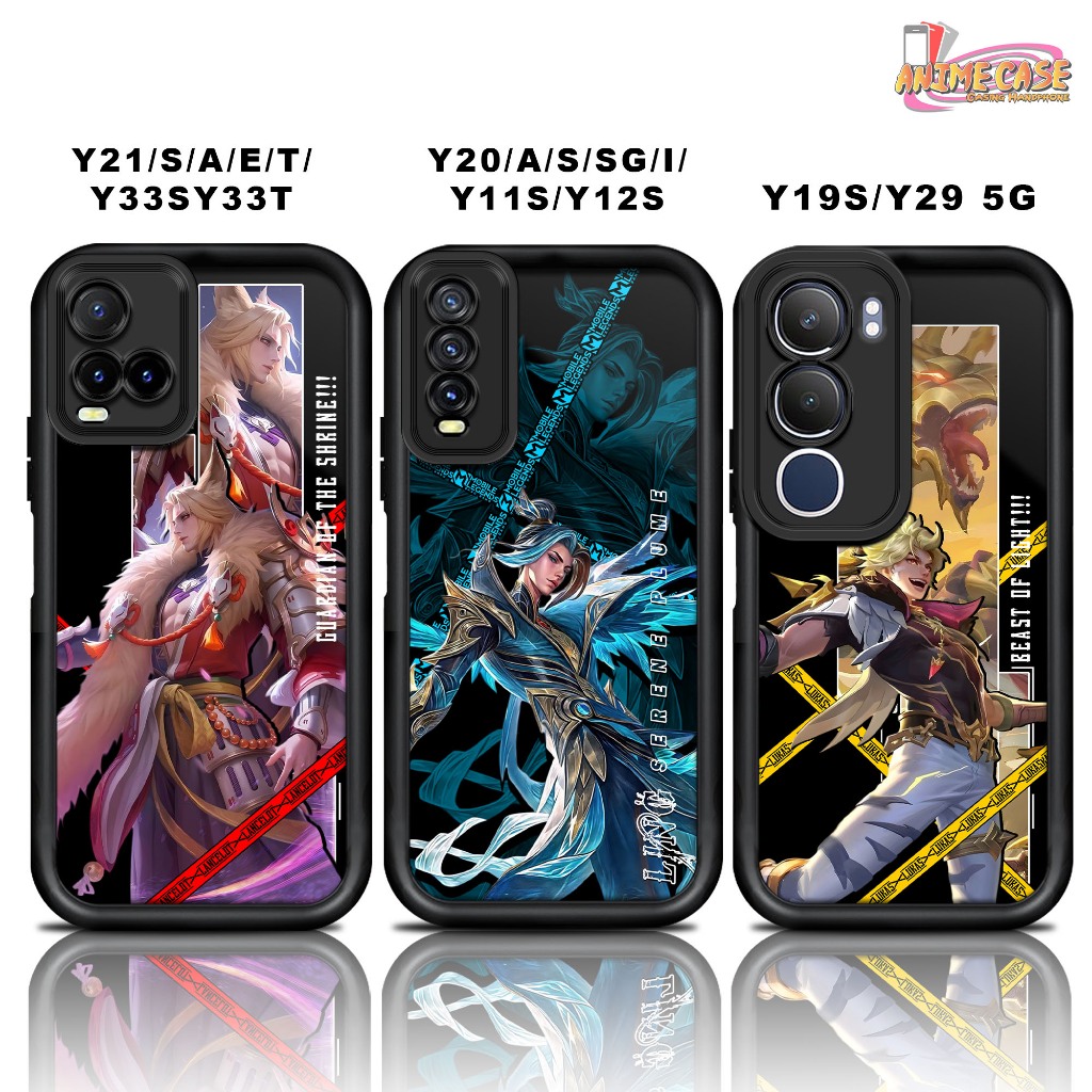 Softcase glossy VIVO Y21 Y21S Y21A Y21E/T Y33S Y33T Y20 Y20A/S/SG/I Y11S Y12S Y19S Y29 5G Casing Cas