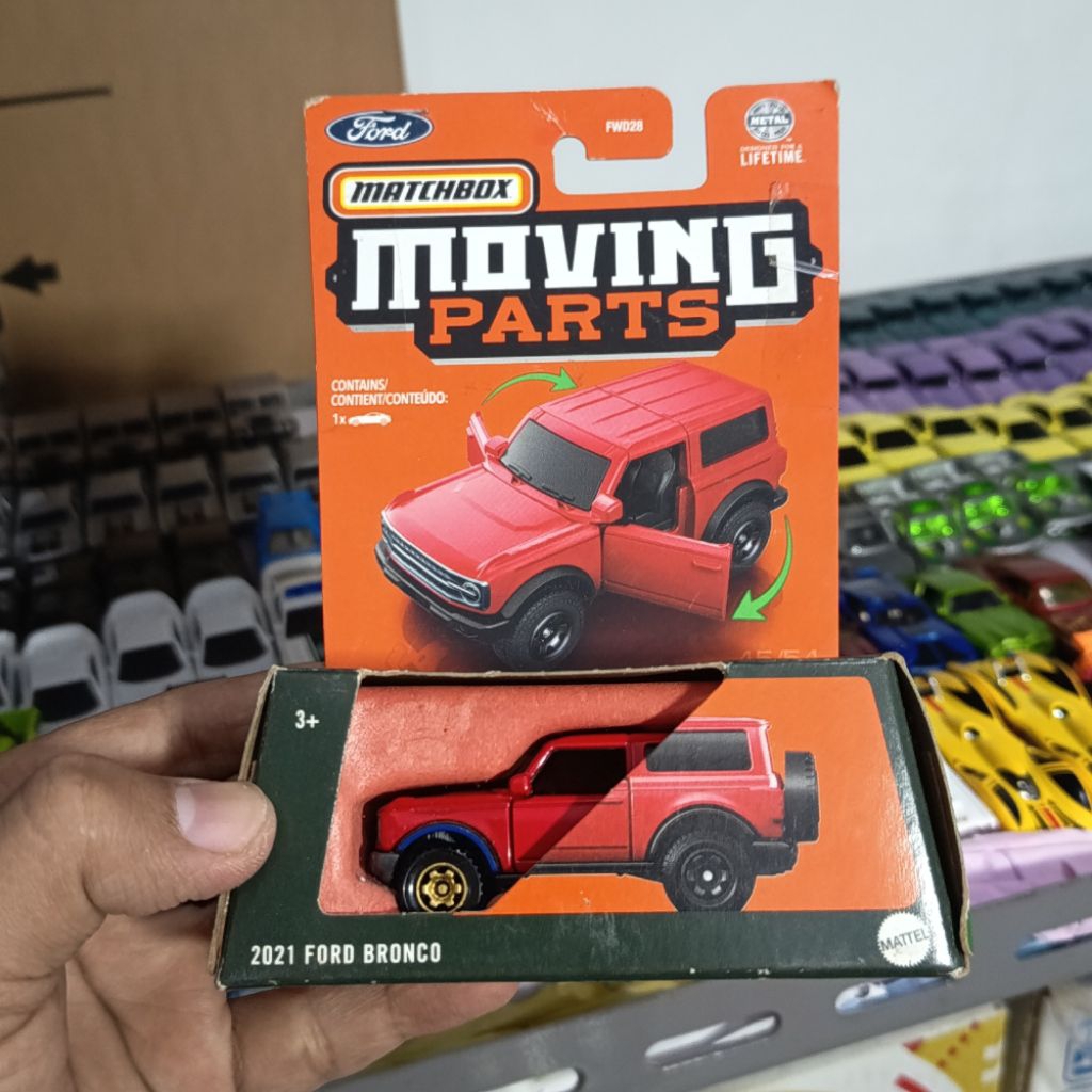 matchbox moving parts 2021 ford bronco