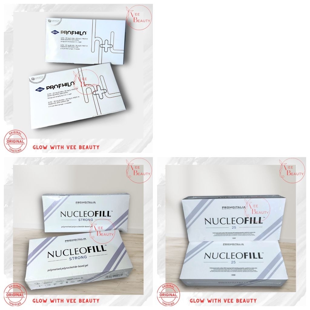 Nucleofill 25 | Nucleofill Strong | Prof Hilo Skin booster