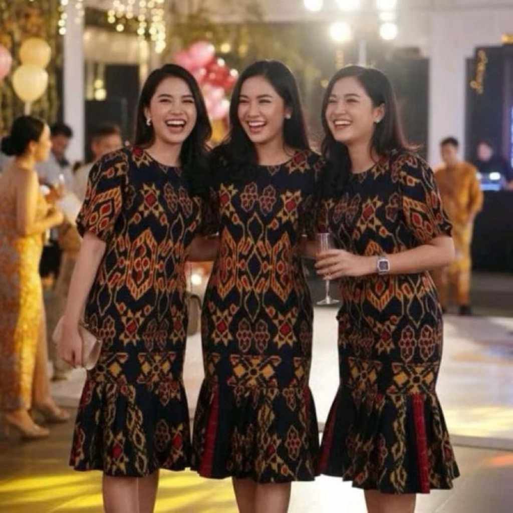 DRESS TENUN MODEL DUYUNG