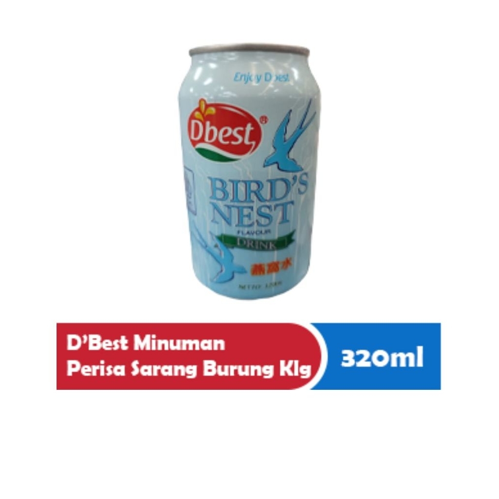 1 Dus Minuman Kaleng Dbest Sarang Burung 20x320 ml