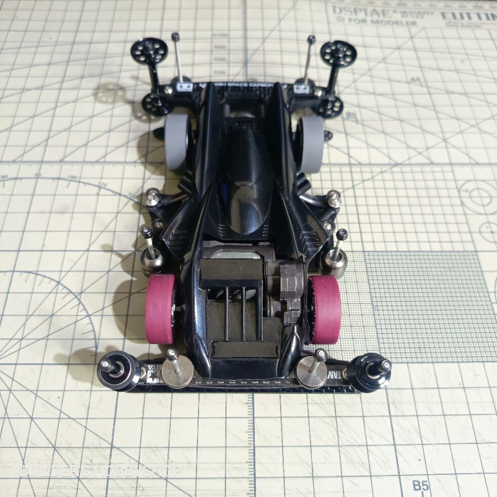 TAMIYA CHASSIS SUPER FM SFM CARBON KARBON SIDE DAMPER INDONESIA DAMPER CLASS STYLE LOOSE ORIGINAL 50