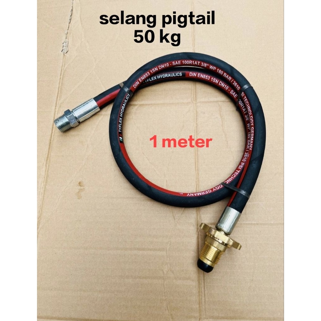 selang gas pigtail gas 50 kg