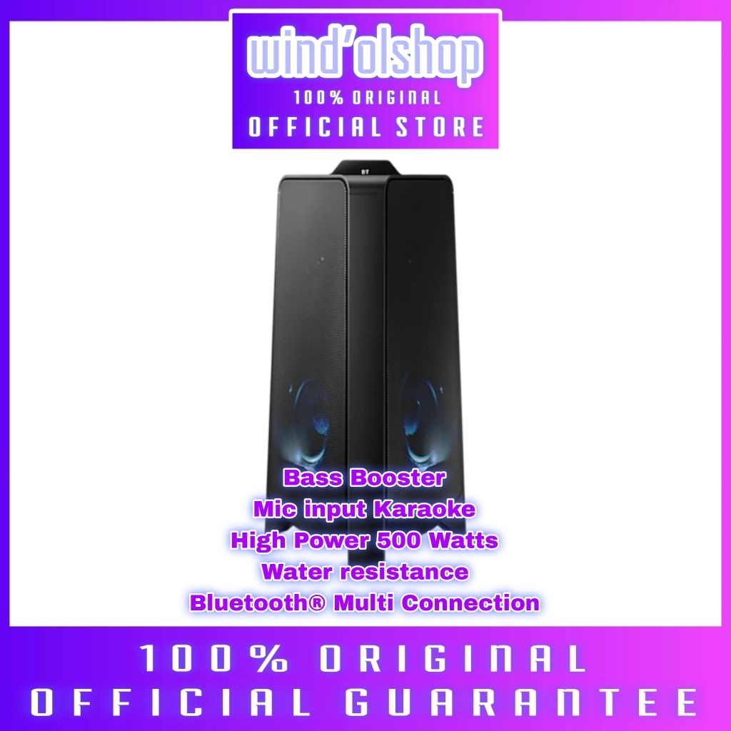 Samsung MX-T50 Sound Tower Party Speaker Karaoke MXT50 Bluetooth