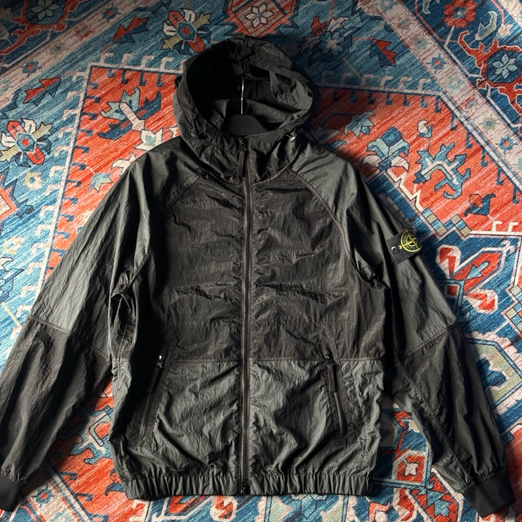 Stone Island Original Nylon Metal Watro-TC Black Certilogo Bekas