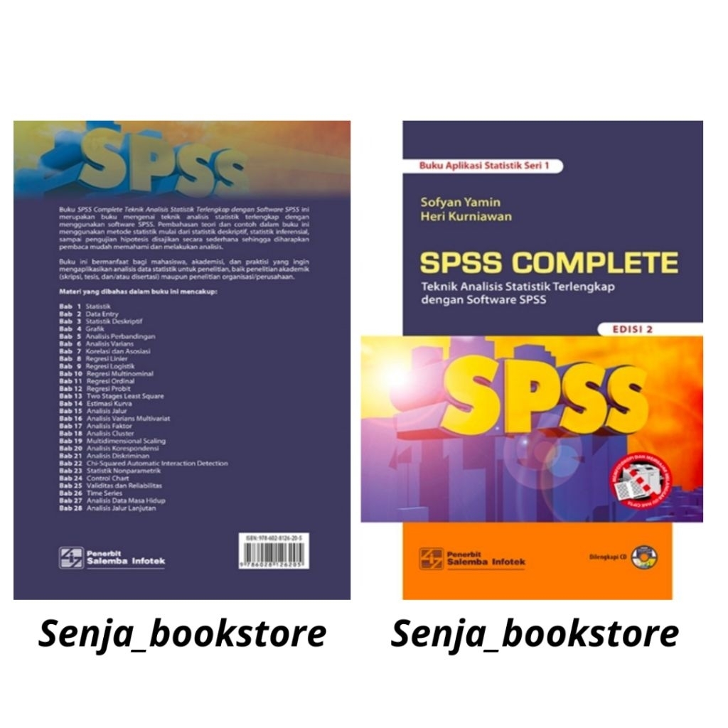 SPSS Complete: Teknik Analisis Terlengkap dengan Software SPSS (e2)/ Sofyan Yamin