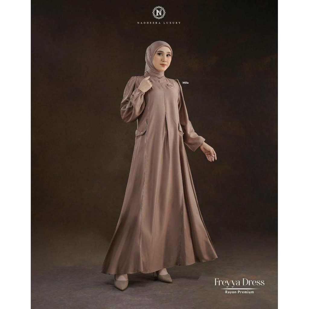 GAMIS POLOS FREYYA DRESS By NADHEERA LUXURY