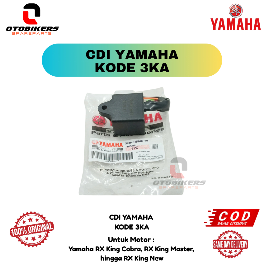CDI YAMAHA 3KA ORIGINAL RX King Cobra, RX King Master, hingga RX King New