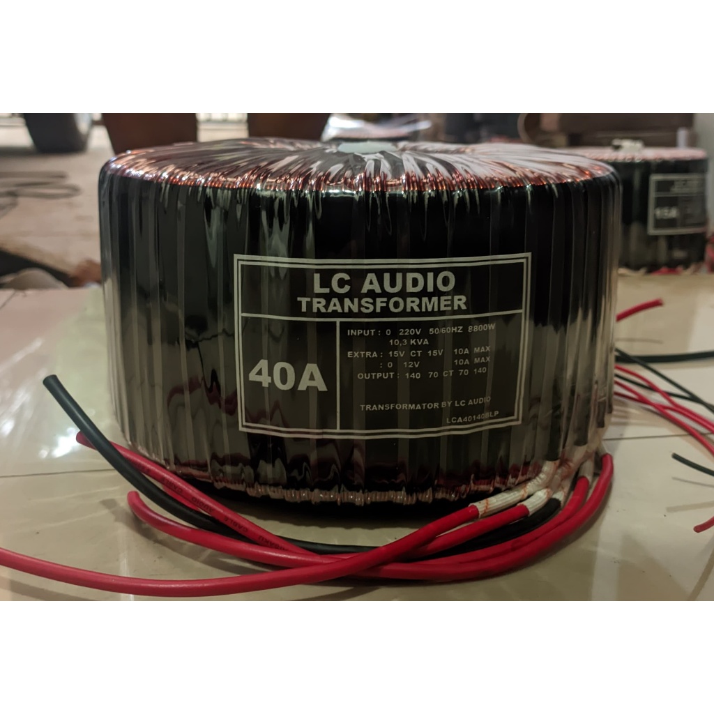 Trafo toroid 40a ct 90 Full tembaga murni