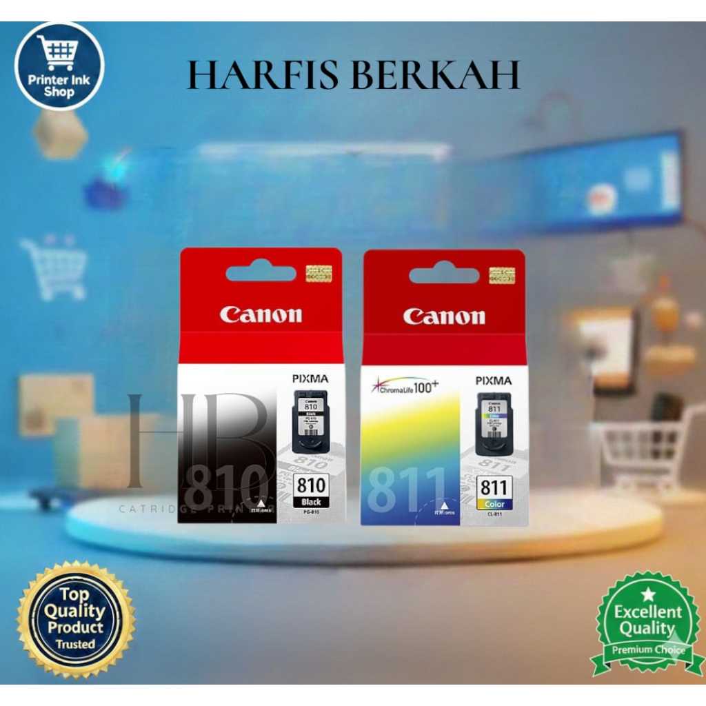 Catridge Canon 810 811 Black Colour for printer Canon Pixma ip2770 ip2771 ip2772, MP237 MP245