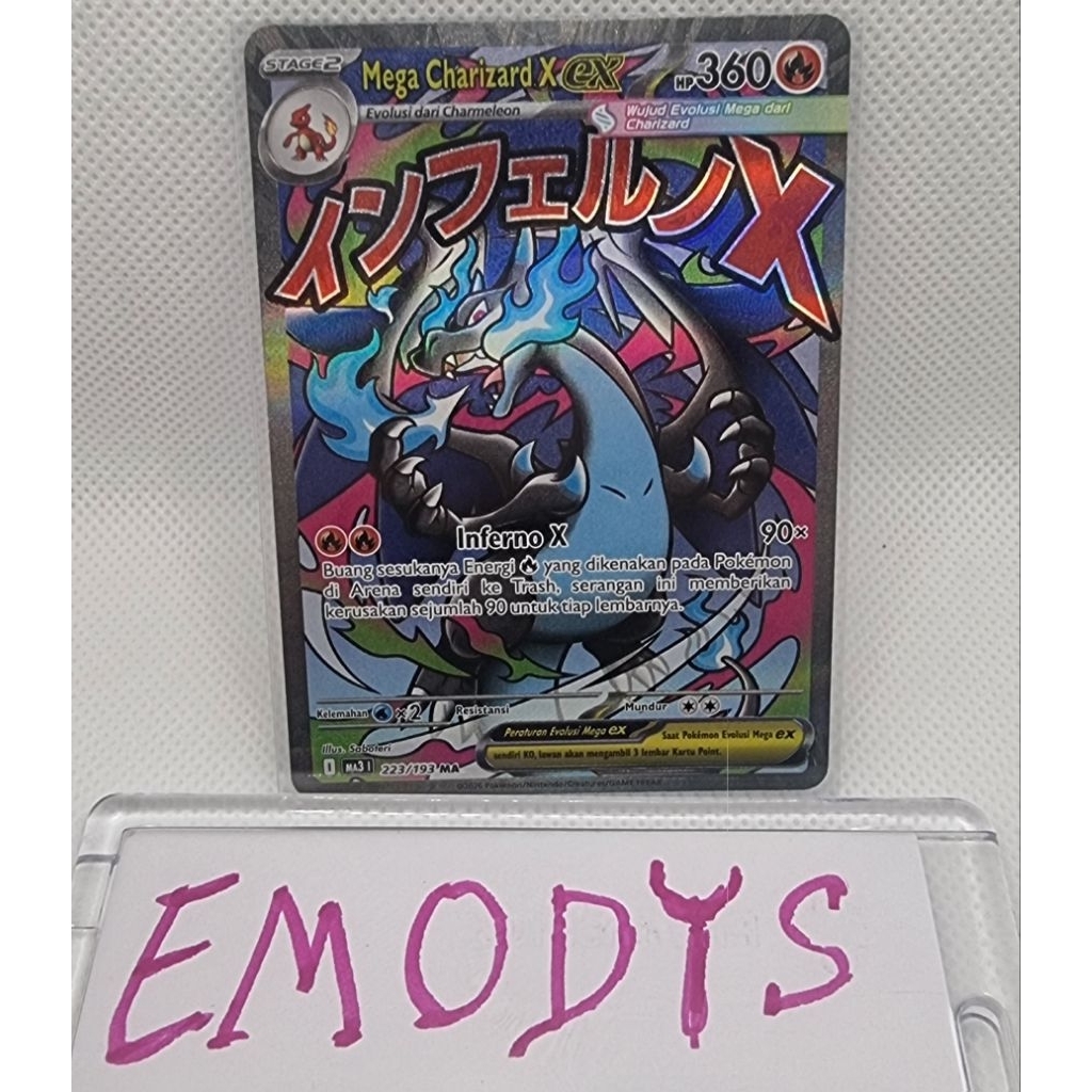 Mega Charizard X EX Mega impian .