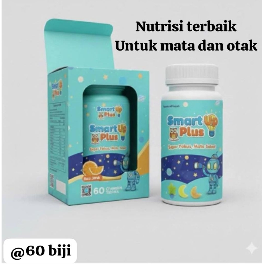 SMART UP PLUS - VITAMIN MATA DAN OTAK MULTIVITAMIN ANAK SUPER FOCUS