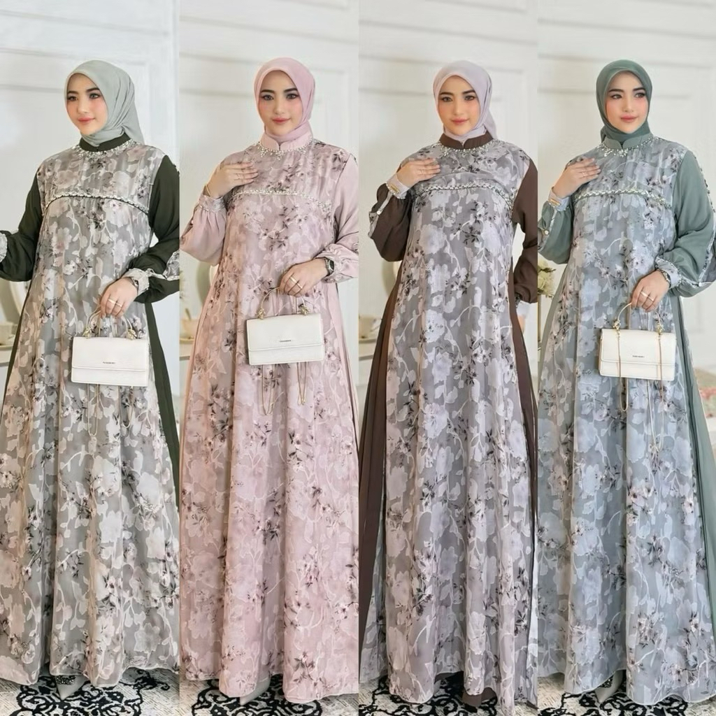 GAMIS QIYORA DRES ZAKIYA DRES / GAMIS PREMIUM BY DISIKO