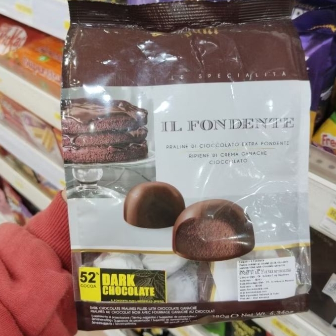 Cokelat Il Fondente Praline Di Cioccolato Extra Fondente 52% Dark Chocolate Ripepi Di Crema Ganache 