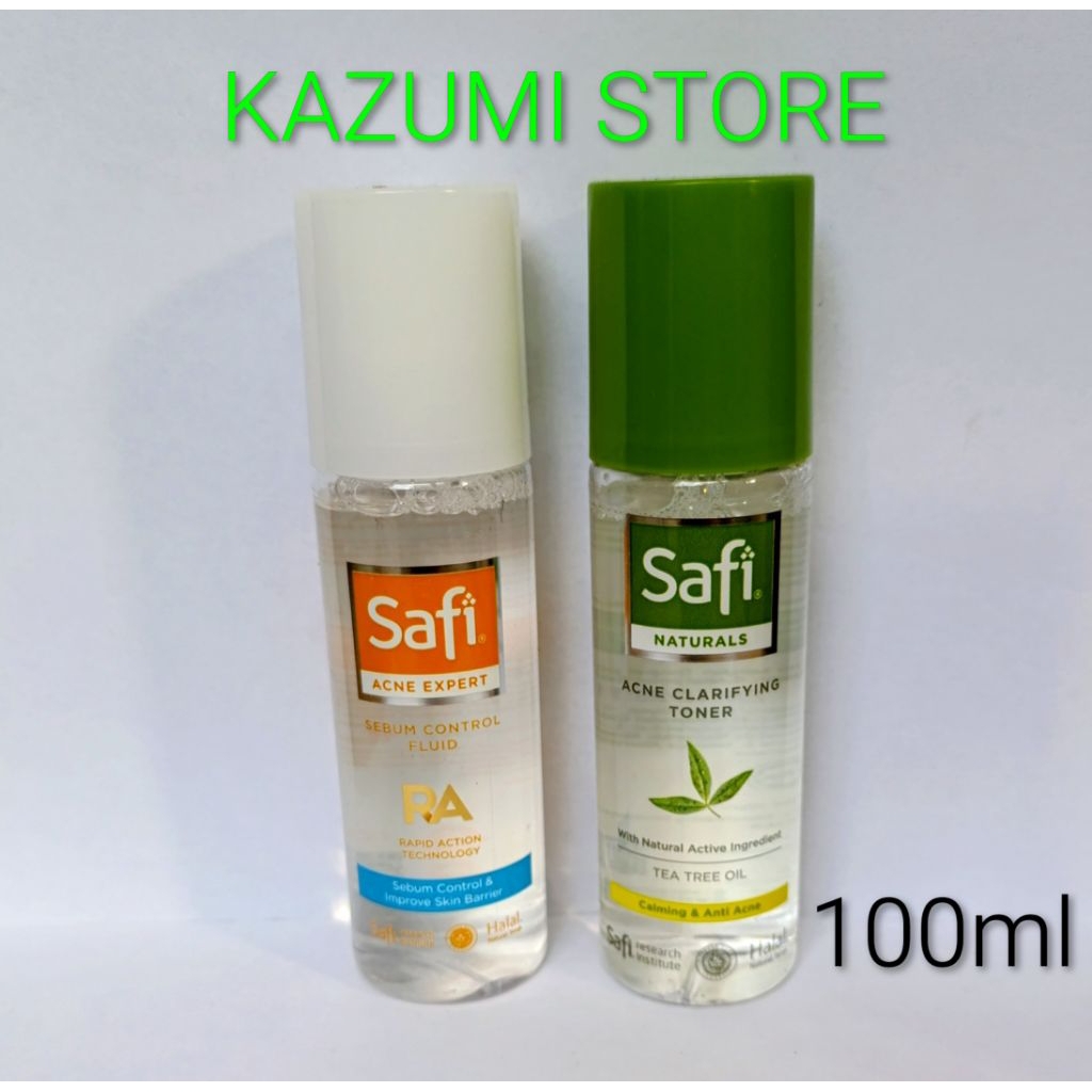 Safi ACNE EXPERT SERUM CONTROL dan NATURALS ACNE CLARIFYING TONER