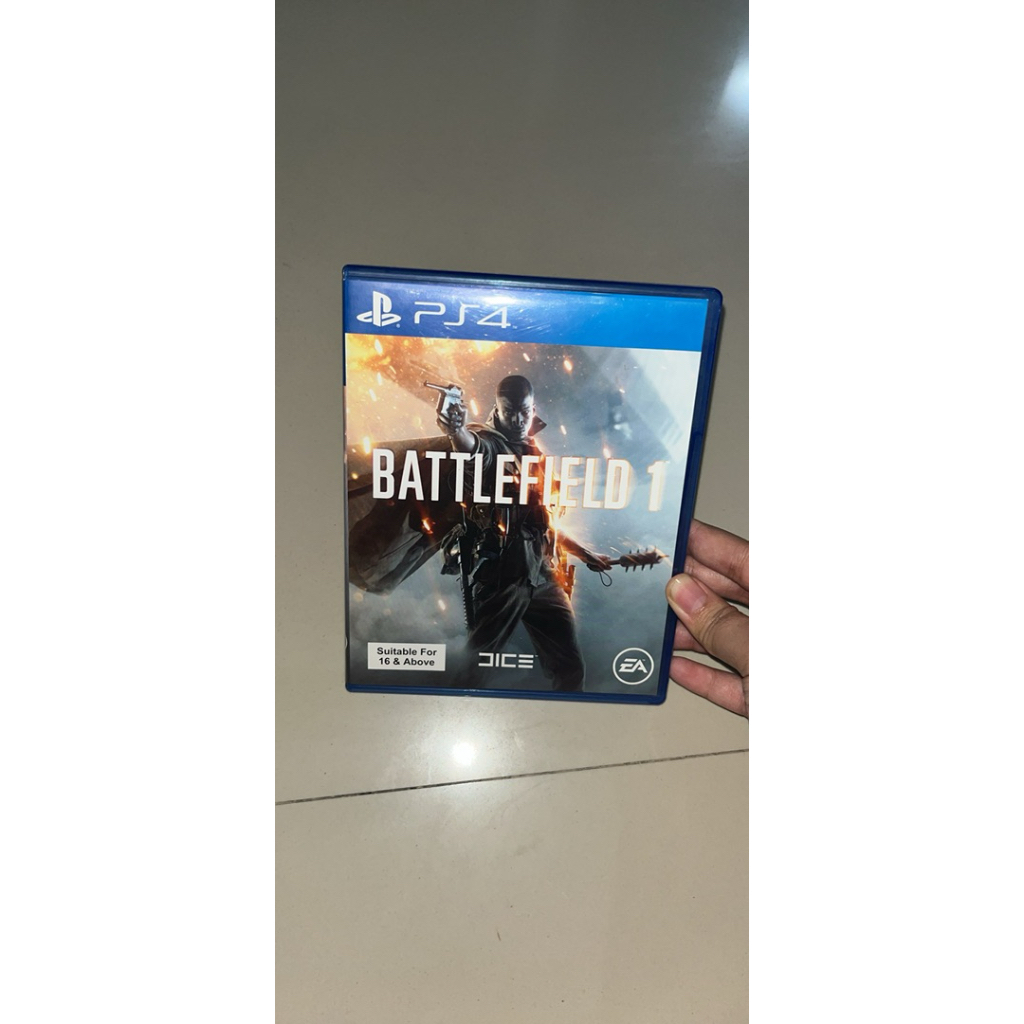 Jual Kaset/CD PS 4 Battlefield 1 Premium Pass Ori Second
