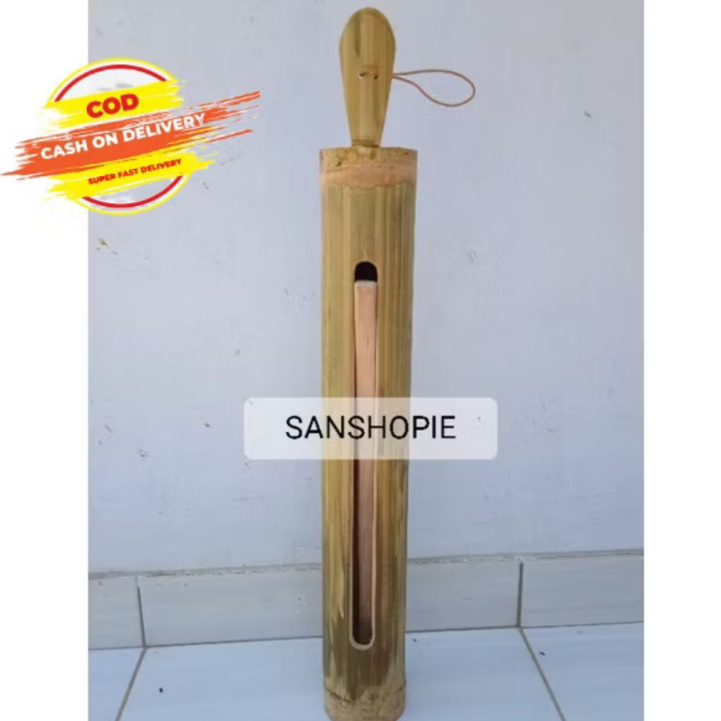 Bambu Kentongan bambu kecil pos ronda