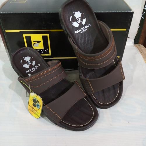Sandal Pria Pakalolo N 2353 Sendal Slop Kulit Pria Sandal Pakalolo Casual Kekinian Ukuran 39-44
