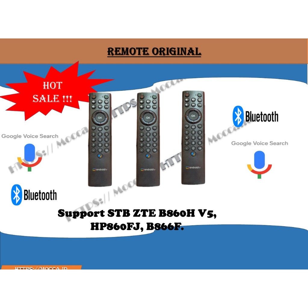 Remote VOICE STB ZTE   B860H V5, HG680 FJ  Original Baru