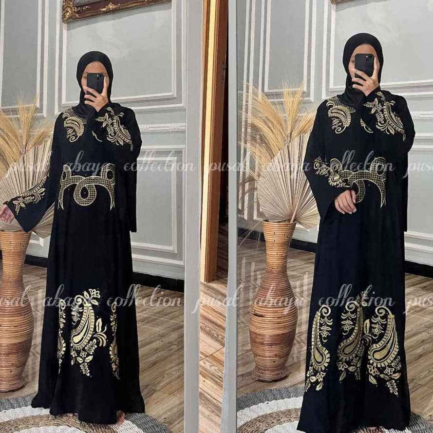 Abaya SBK Melengkung-Big sale promo gamis turkey sudi -jubah polos anak dan dewasa-dress terbaru dan