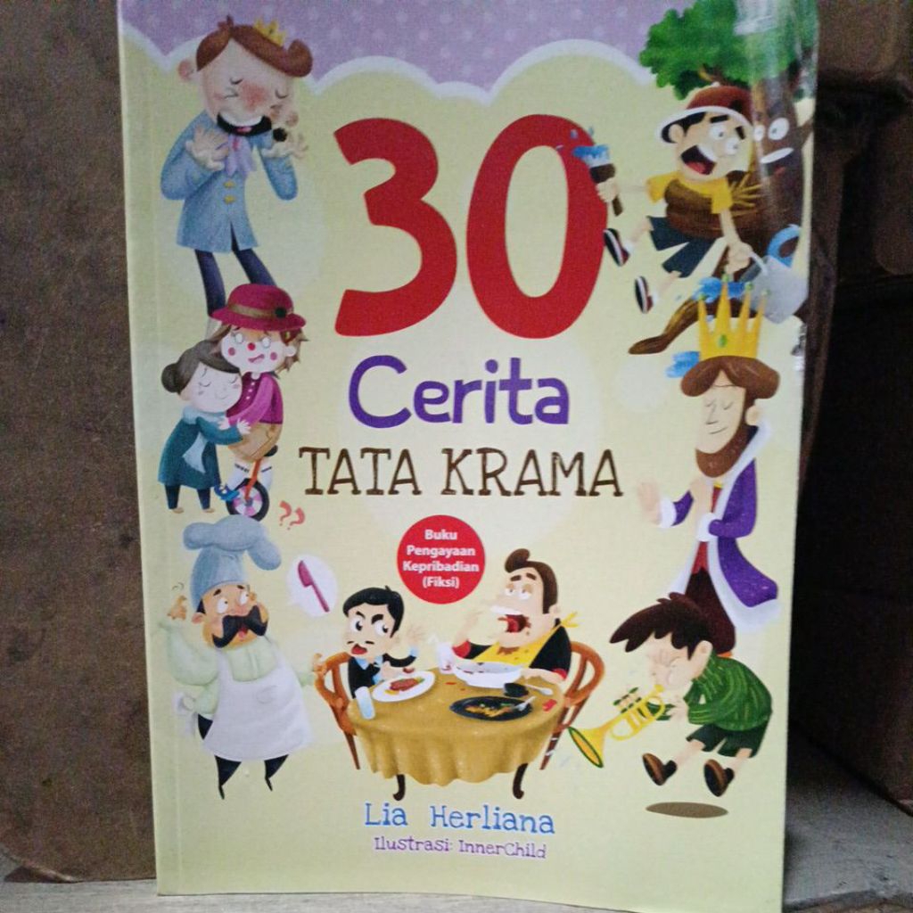 Buku Pengayaan Kepribadian 30 Cerita Tata Krama