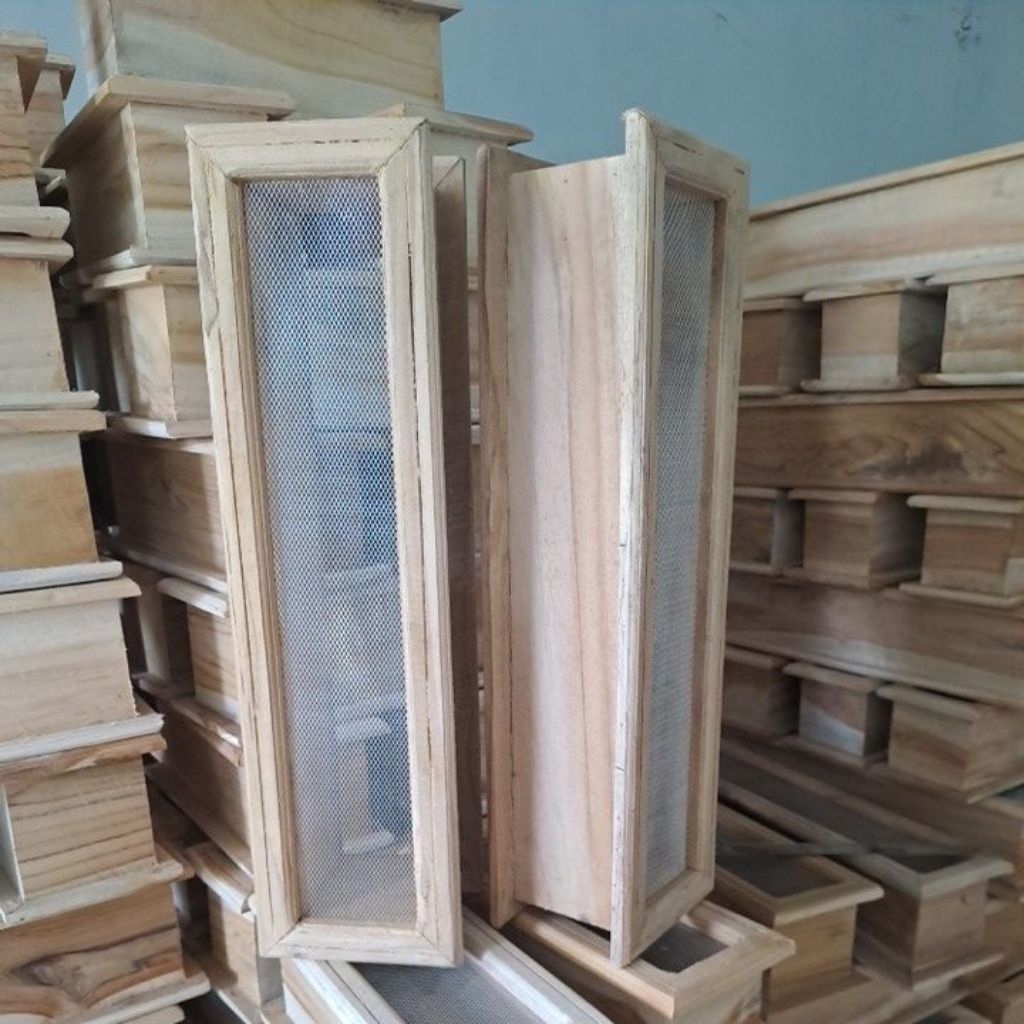 angin angin loster kayu jati ukuran 50cm x 11cm murah