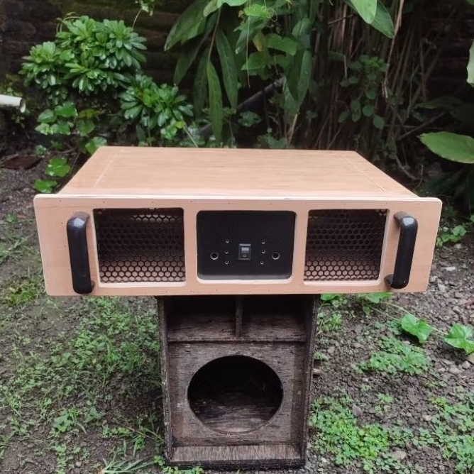 Box Power 5-10 Ampere Box Power Amplifier Miniatur Sound