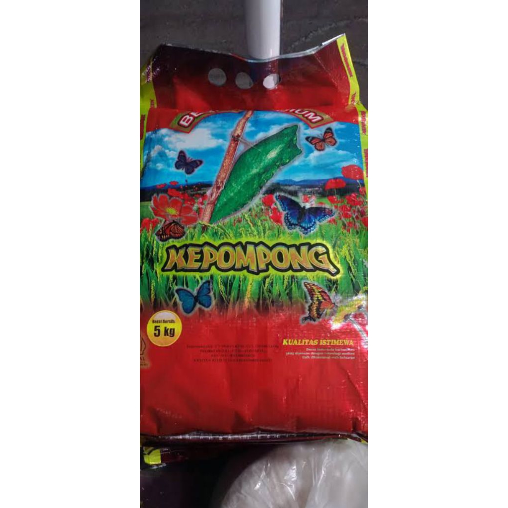 beras premium kepompong 3kg//5kg beras Probolinggo(wajib baca deskripsi)