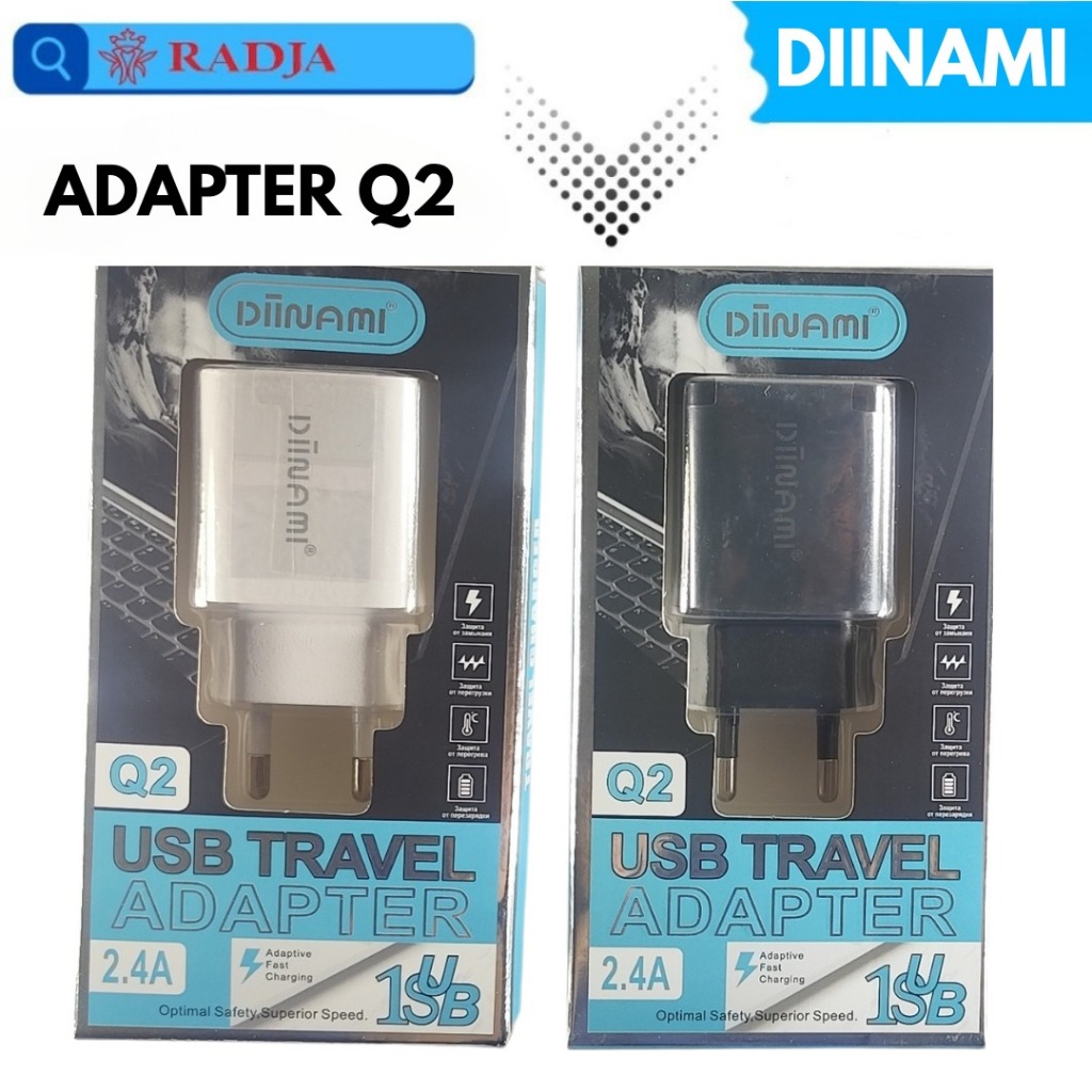 Diinami Q2 Adapter Travel Charger