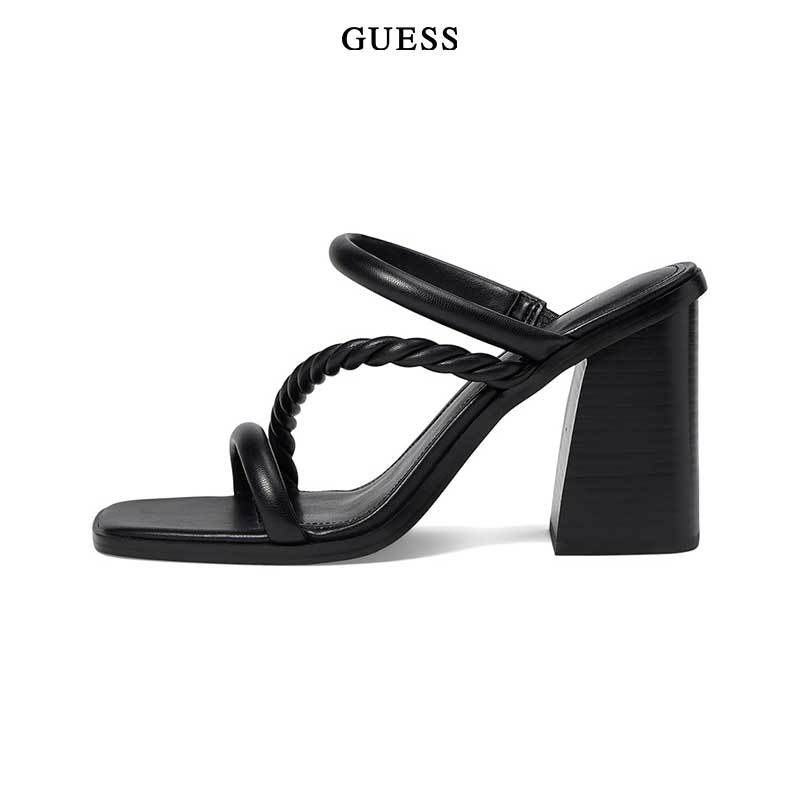 LADIES SHOES BARPER BLK01 - HEELS - SEPATU GUESS ORIGINAL WANITA