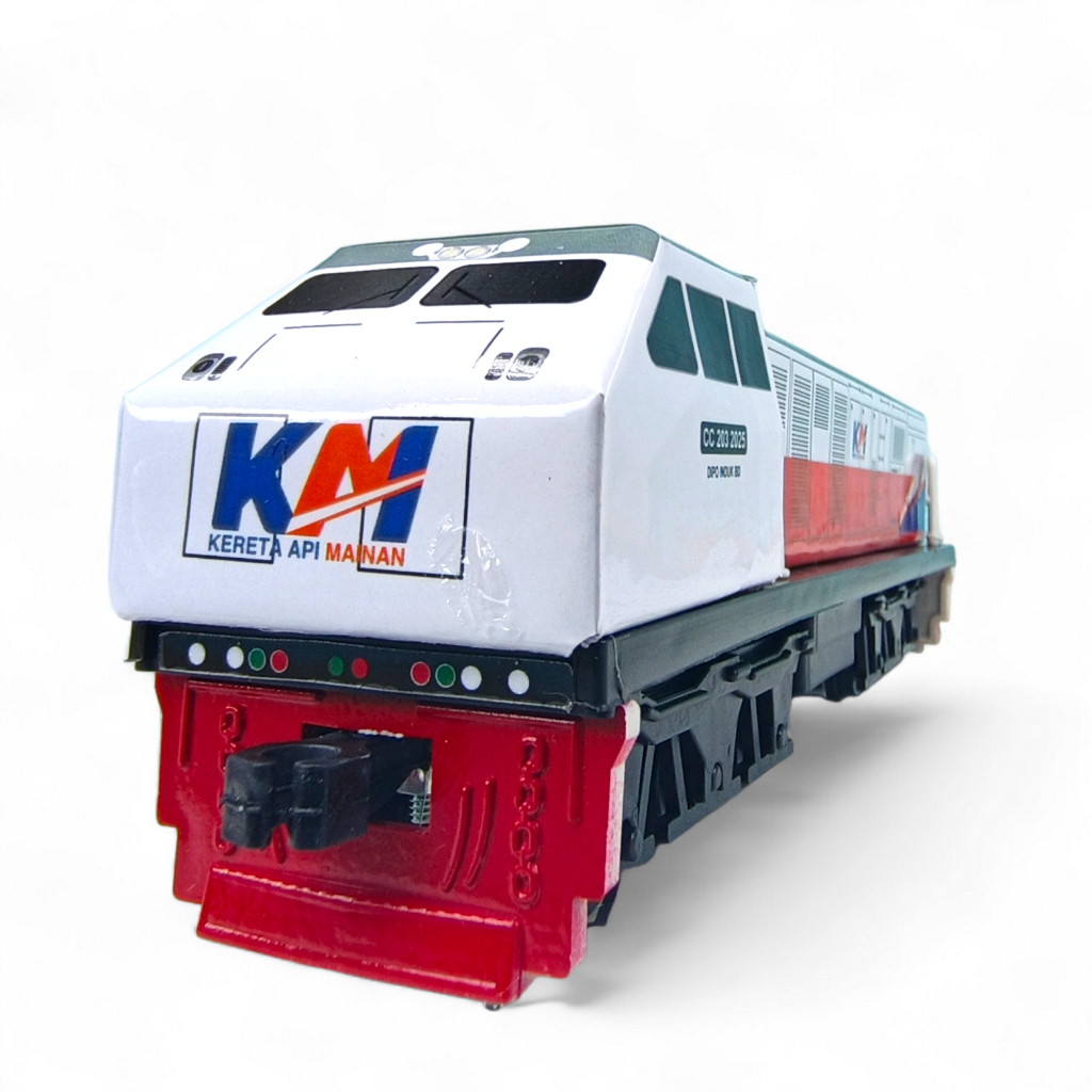 Mainan Miniatur Kereta Api Lokomotif CC203