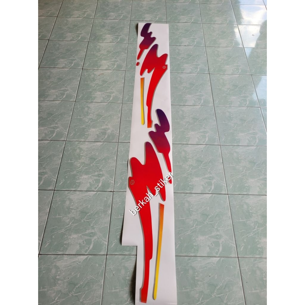 stiket sticker list suzuki katana tahun 1994/ stiker  striping katana/stiker suzuki katana frilne/st