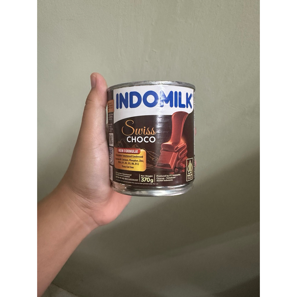 kental manis kaleng rasa choco swiss/skm indomilk/susu kaleng kental manis indomilk