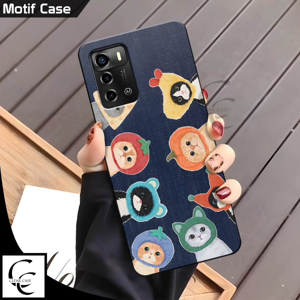 Softcase ZTE Blade A72 & ZTE Blade V40 Vita Terbaru 2026 Silikon Casing Pelindung Hp karet lentur Ca