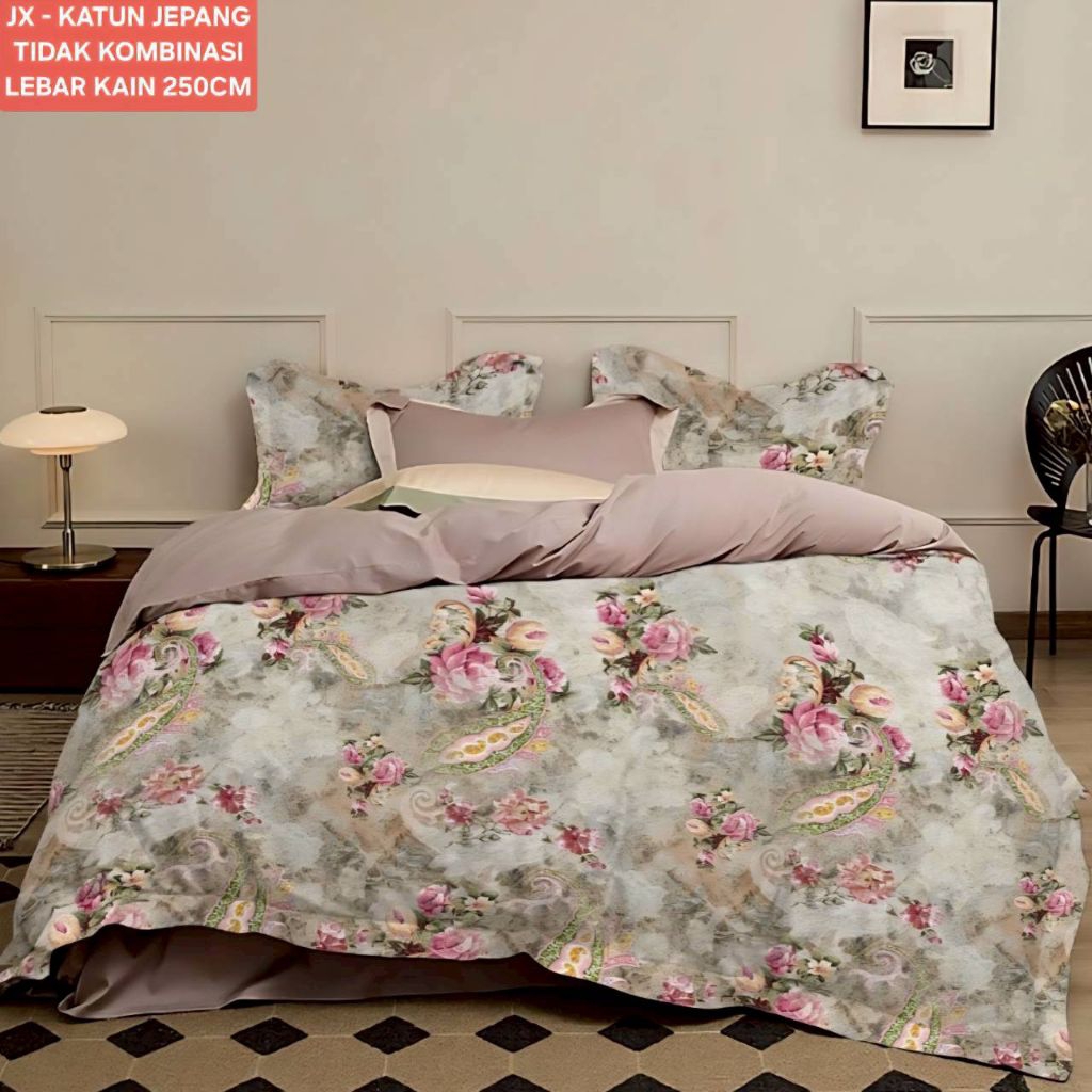 TOKO JAYATEX KAIN SPREI BAHAN KATUN JEPANG FULL KATUN (METERAN)