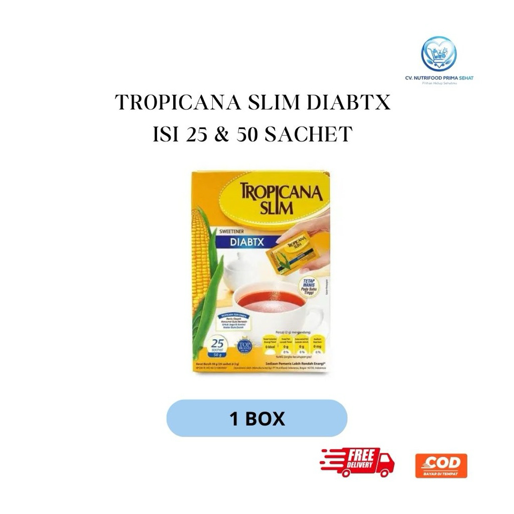 Tropicana Slim Diabtx Susu Diabetes Rendah Gula Nutrisi Harian