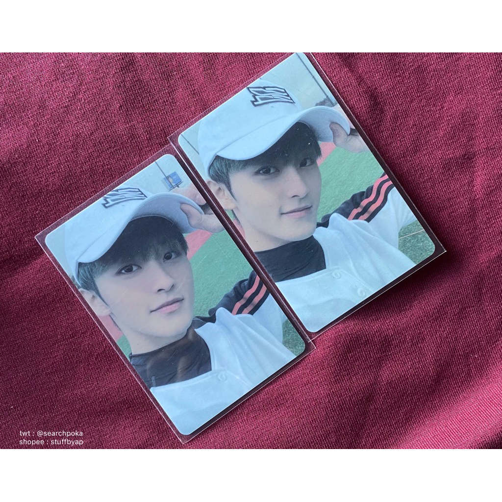 WTS (want to sell) OFFICIAL PHOTOCARD MARK NCT 127 NCT DREAM LUCKY DRAW UNIVERSE BASEBALL