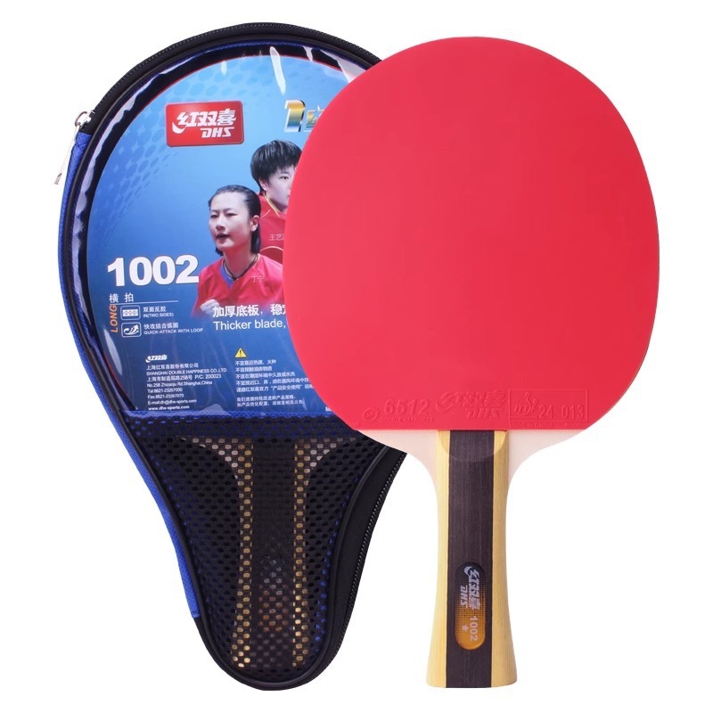 Bet Pingpong DHS 1002 Original / Bet Tenis Meja DHS H1002 Bat Pingpong Original