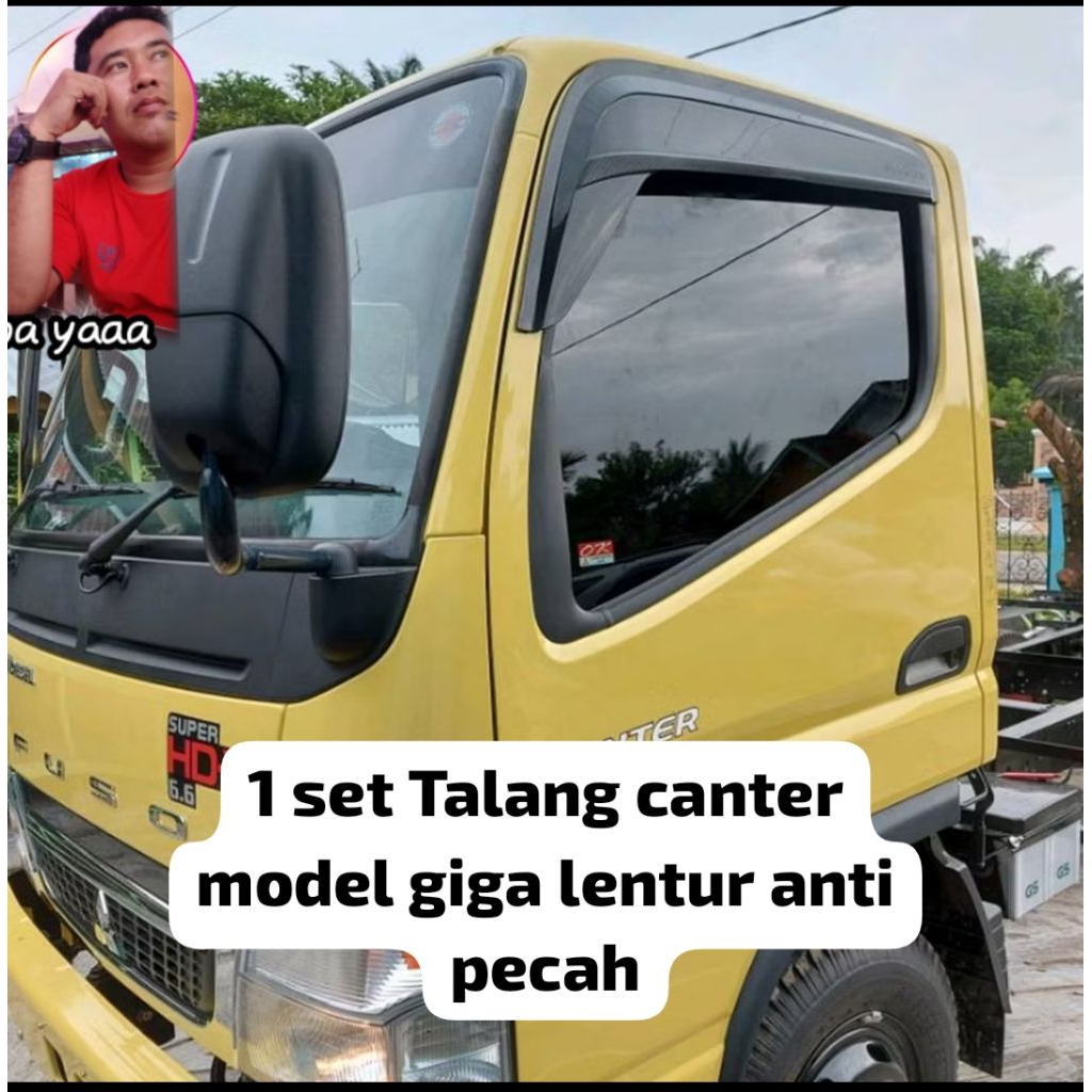 talang air Canter 125 PS model giga dan standar slime
