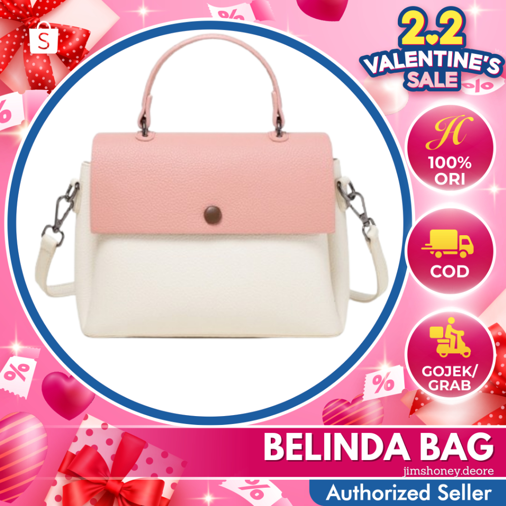 Jims Honey BELINDA BAG Tas Selempang Handbag Wanita Slingbag Cewek Kantor Kerja Jimshoney JH