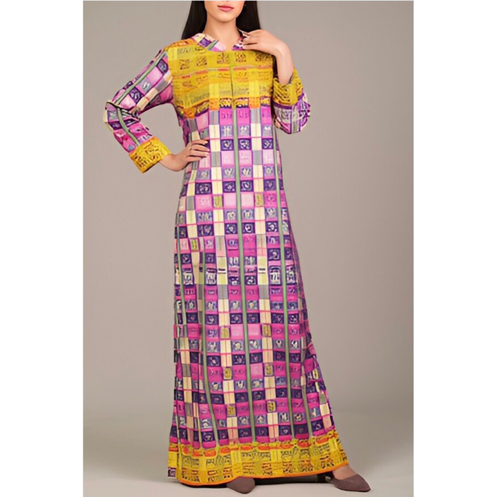 [Preloved] Dress Maxi Bohemian Gypsy Vintage Style