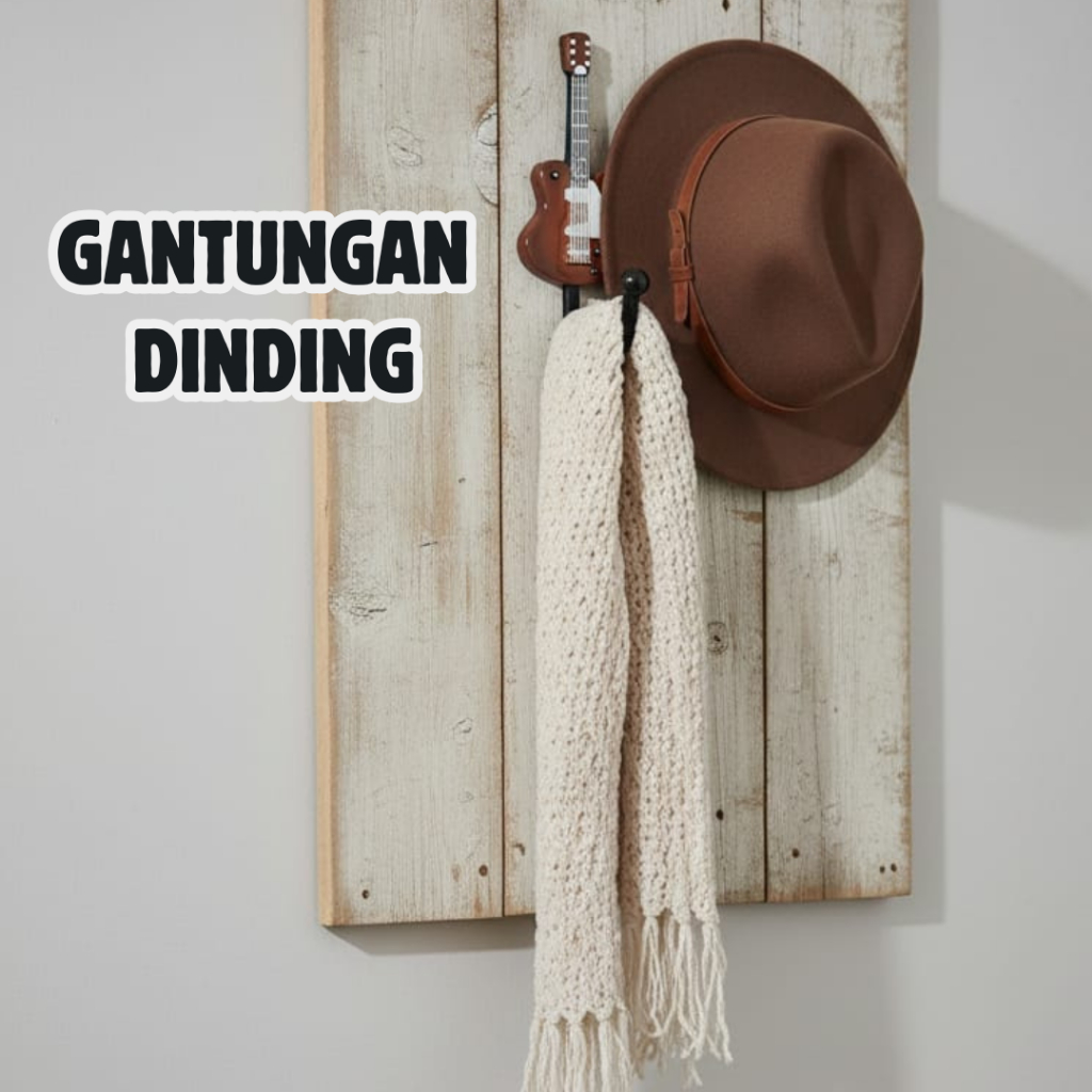 GANTUNGAN DINDING MULTIFUNGSI | GANTUNGAN BAJU TEMPEL | WALL HOOK MINIMALIS | GANTUNGAN DINDING