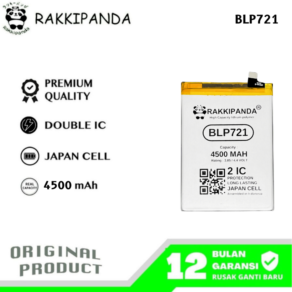 RakkiPanda - BLP721 Realme C2 Batre Batrai Baterai