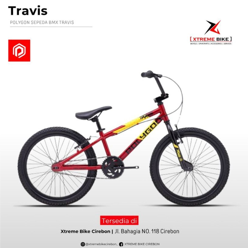 Sepeda BMX 20" Polygon Travis - Sepeda BMX Junior