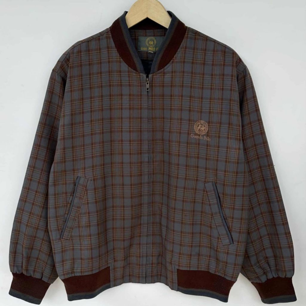 Vintage guards polo tartan jacket