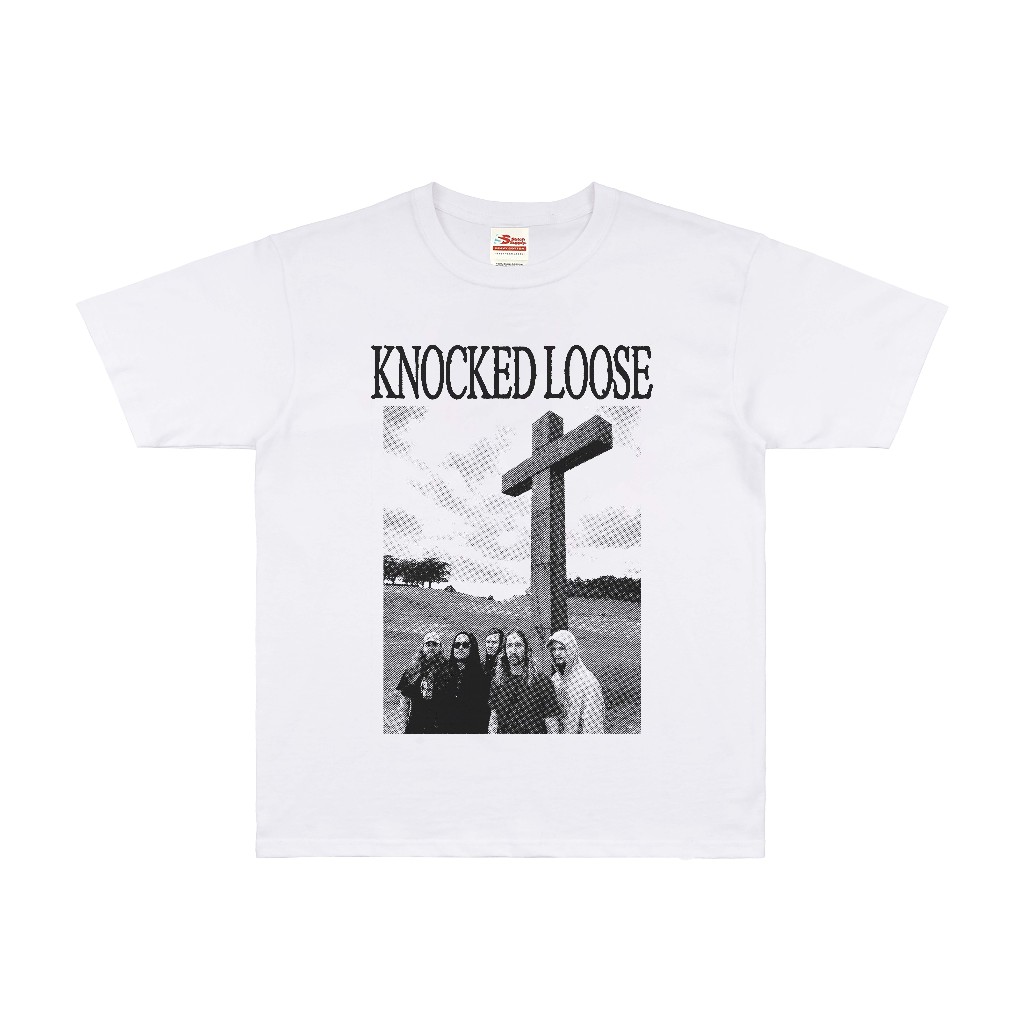 Knocked Loose - Knocked Loose entombed Tshirt Black - Kaos Band Heavy weight 16s