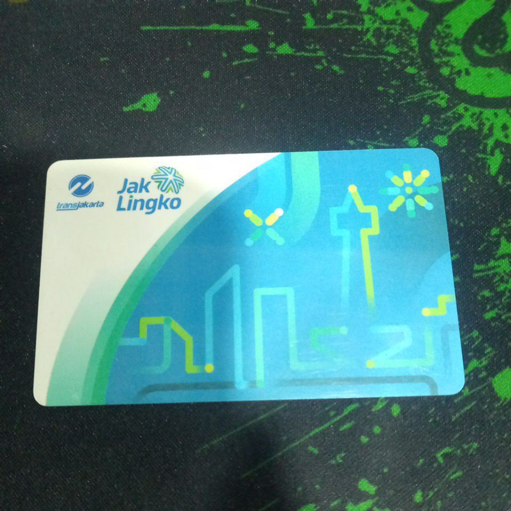 kartu Jaklingko terbaru, bisa untuk masuk ragunan (zoo). ada isi saldo 10.000