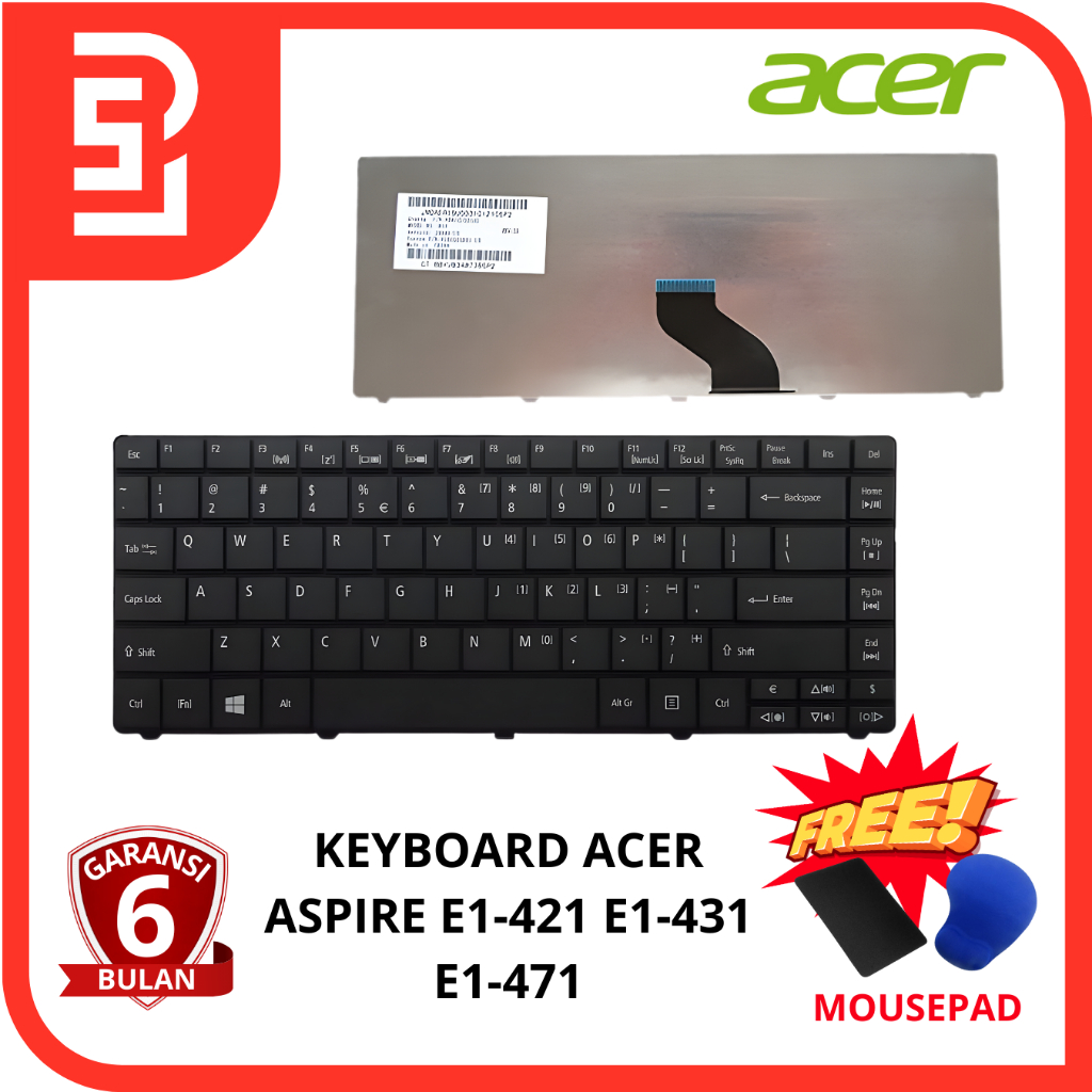Keyboard Acer Aspire E1-421 E1-431 E1-471