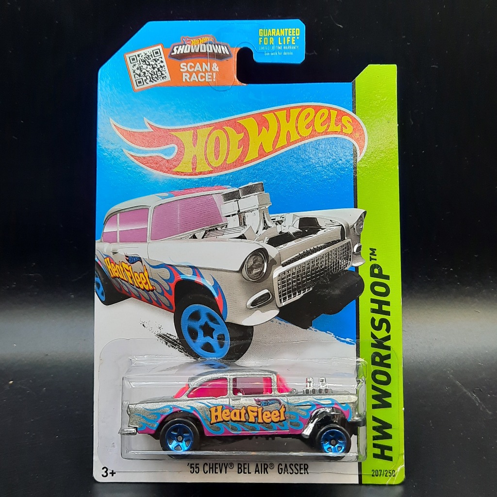 Hot Wheels 55 Chevy Bel Air Gasser Zamac Soft Corner